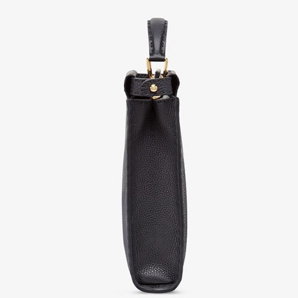 Fendi Men’s Black Roman Leather Peekaboo Bag - Picture 2 of 5